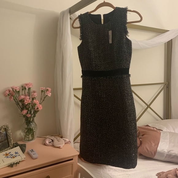 NWT- Jcrew sheath dress in tweed - Picture 11 of 13